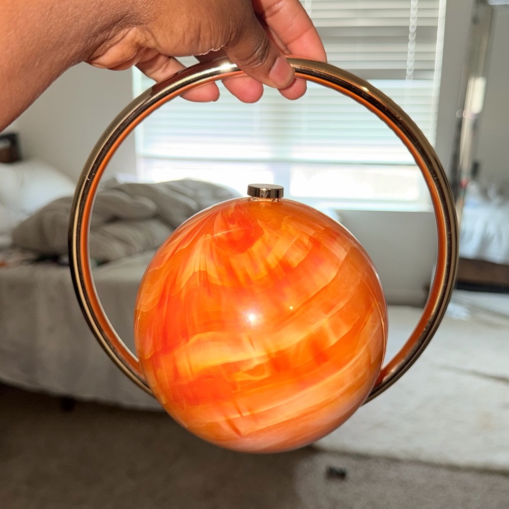Orange clutch